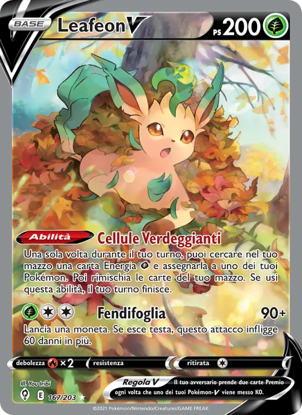 Leafeon V card image