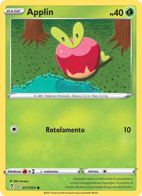 Applin card image