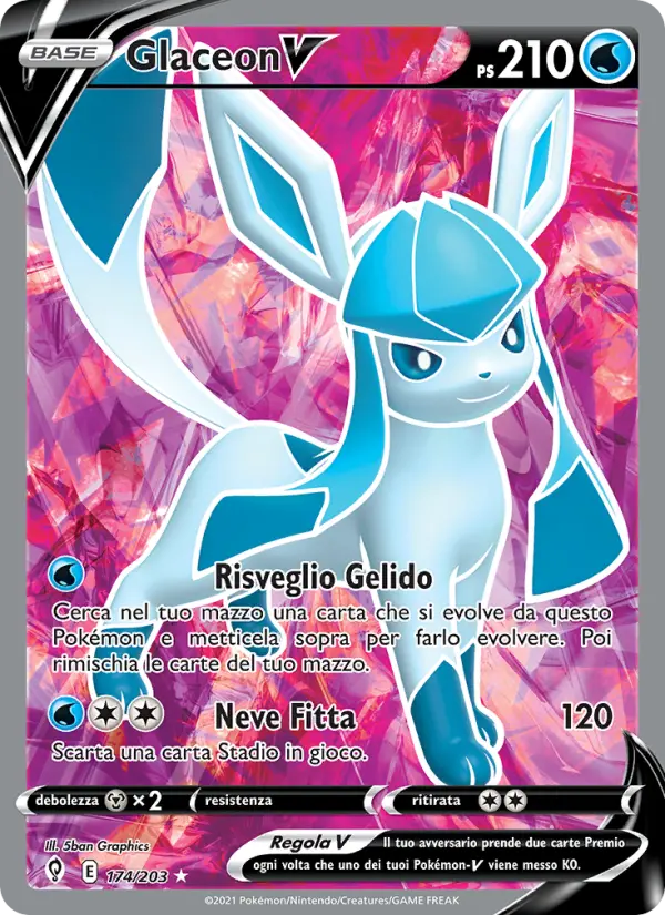 Glaceon V card image