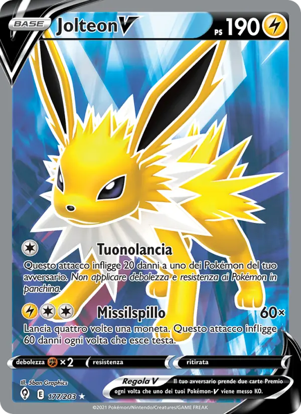 Jolteon V card image