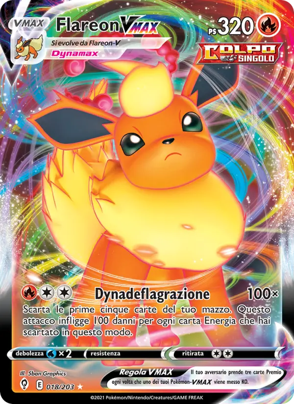 Flareon VMAX card image