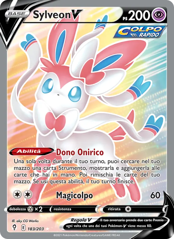 Sylveon V card image