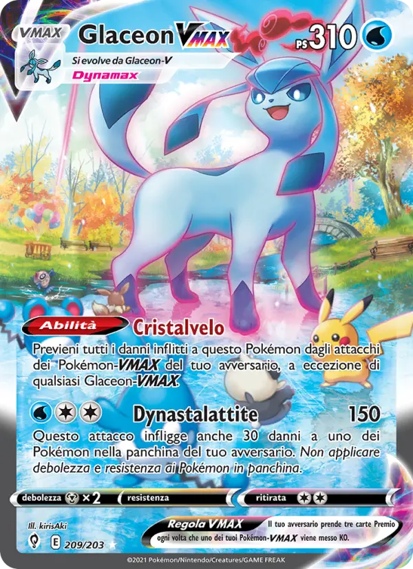 Glaceon VMAX (Italian)