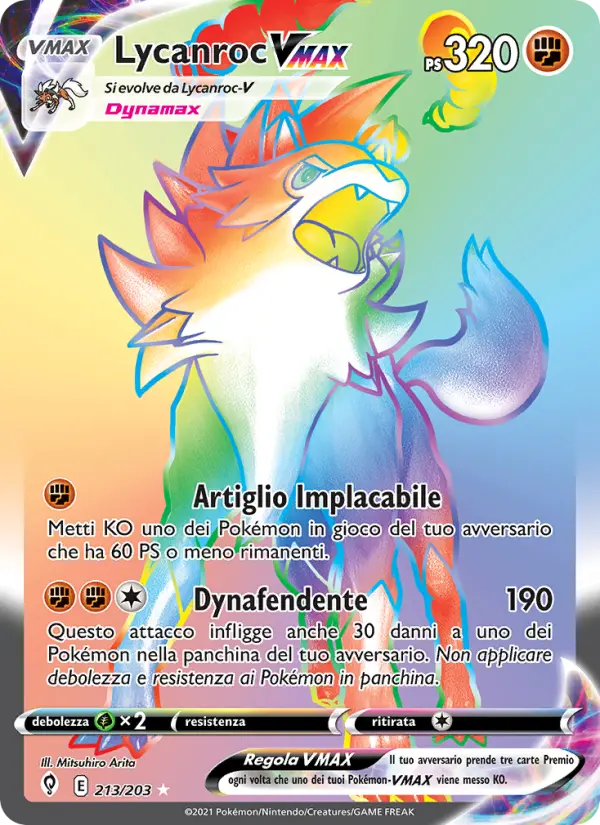Lycanroc VMAX (Italian)
