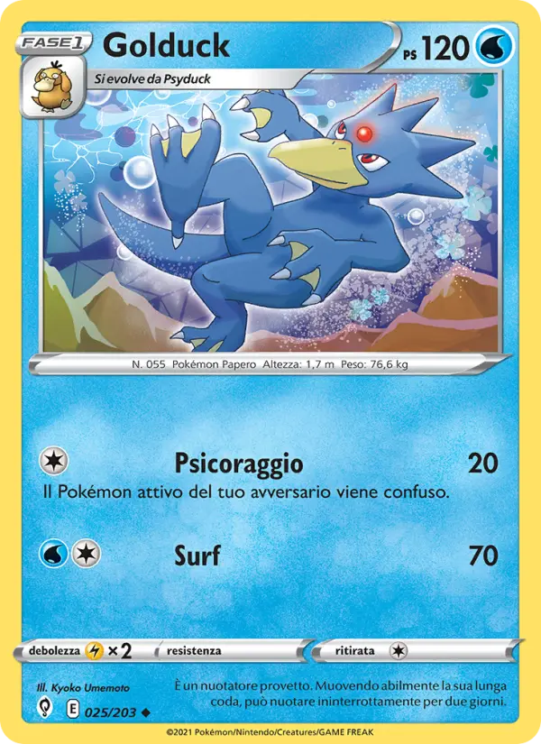 Golduck card image