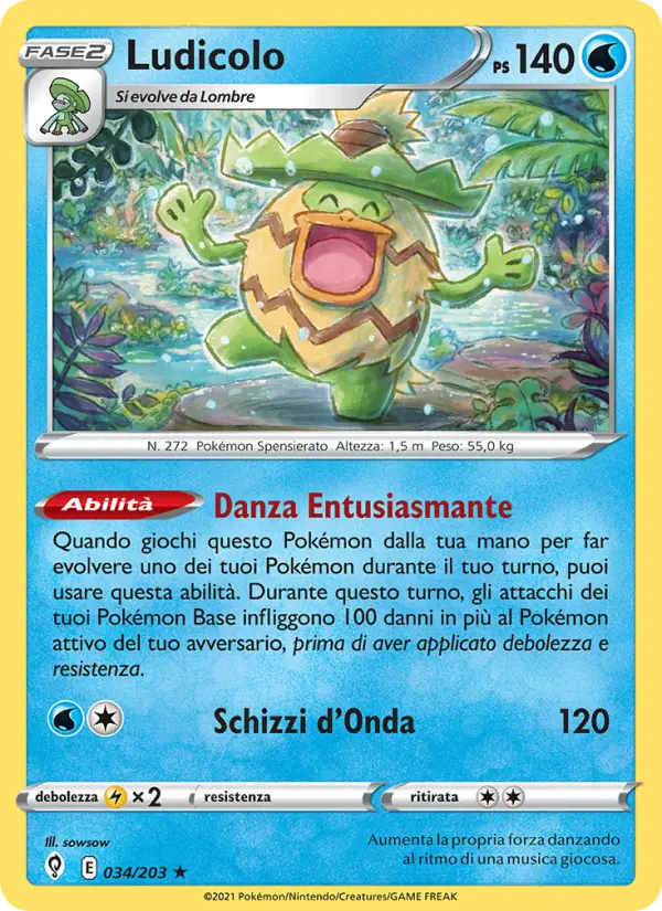 Ludicolo card image