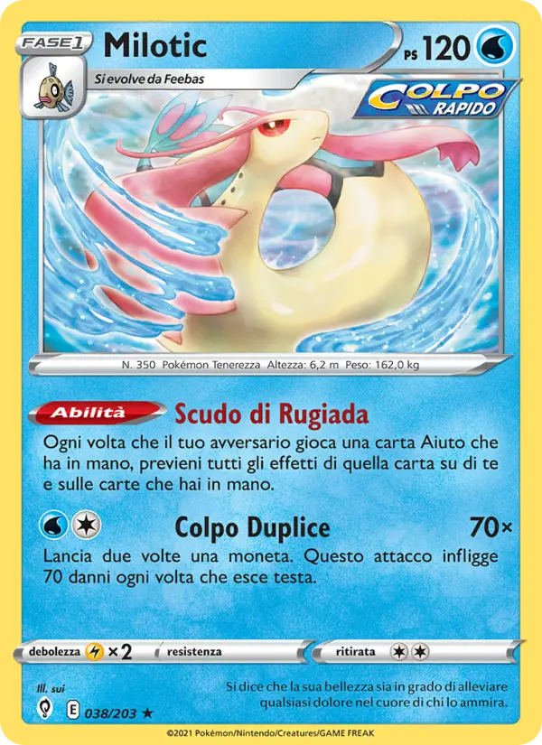 Milotic card image