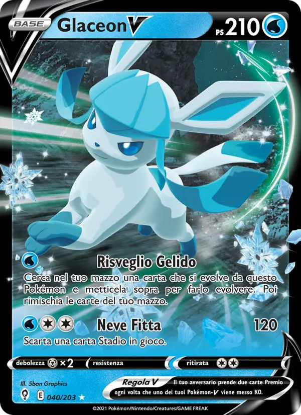 Glaceon V card image