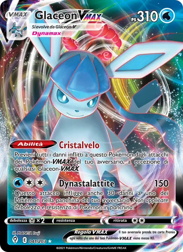 Glaceon VMAX card image