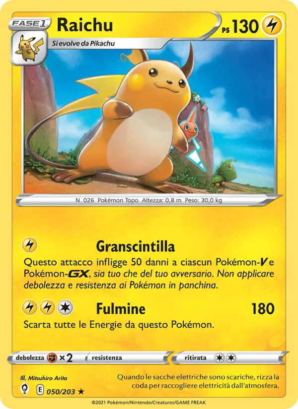 Raichu card image