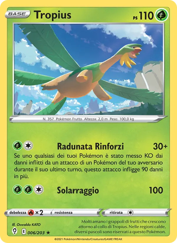 Tropius card image