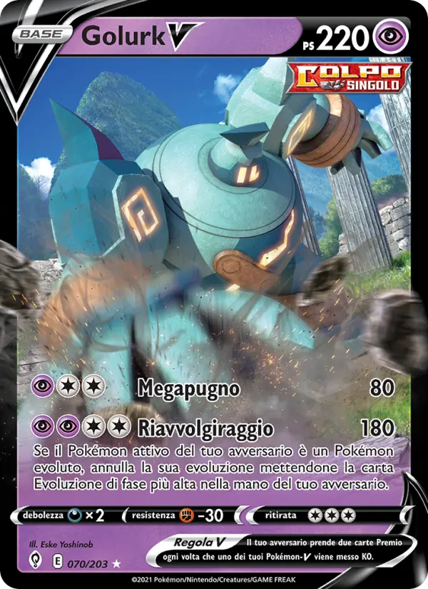 Golurk V card image