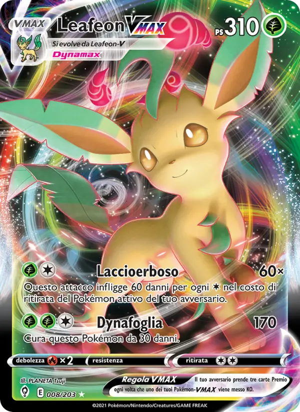 Leafeon VMAX card image