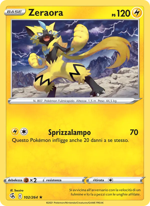 Zeraora card image