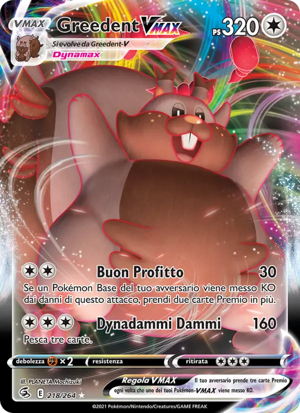 Greedent VMAX card image