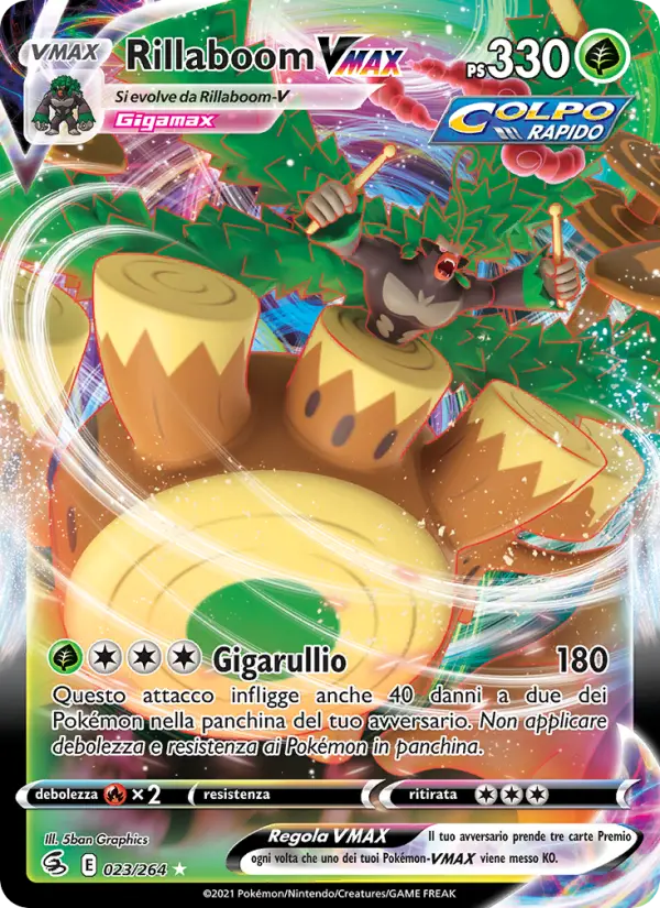 Rillaboom VMAX card image