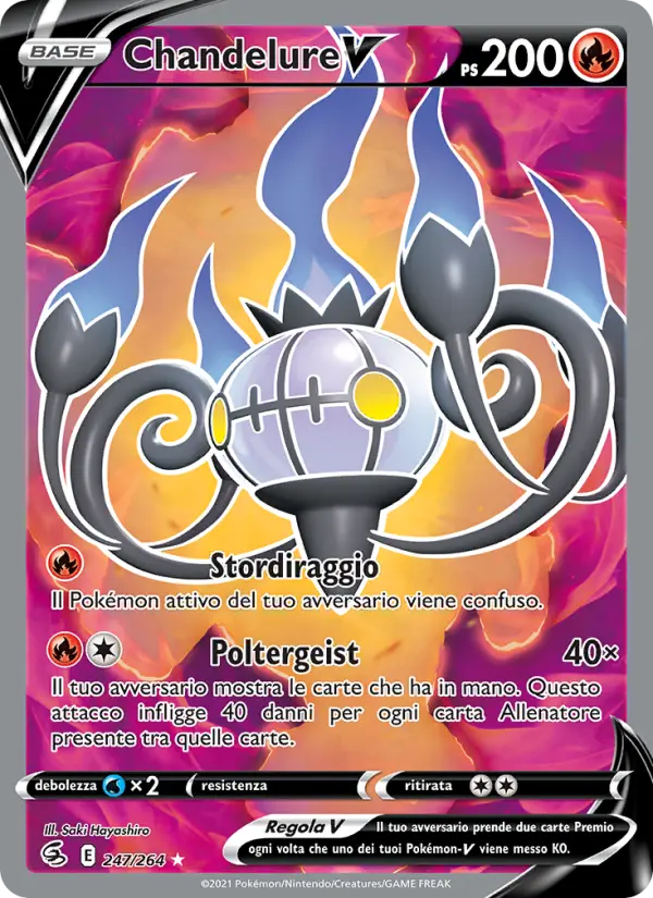 Chandelure V card image