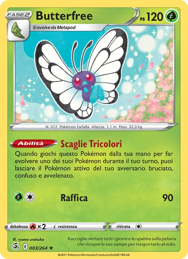 Butterfree card image
