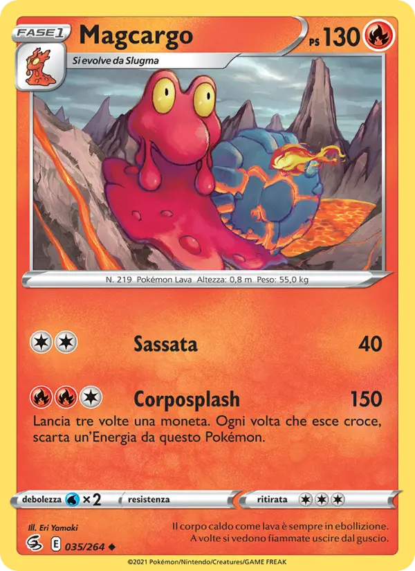 Magcargo card image