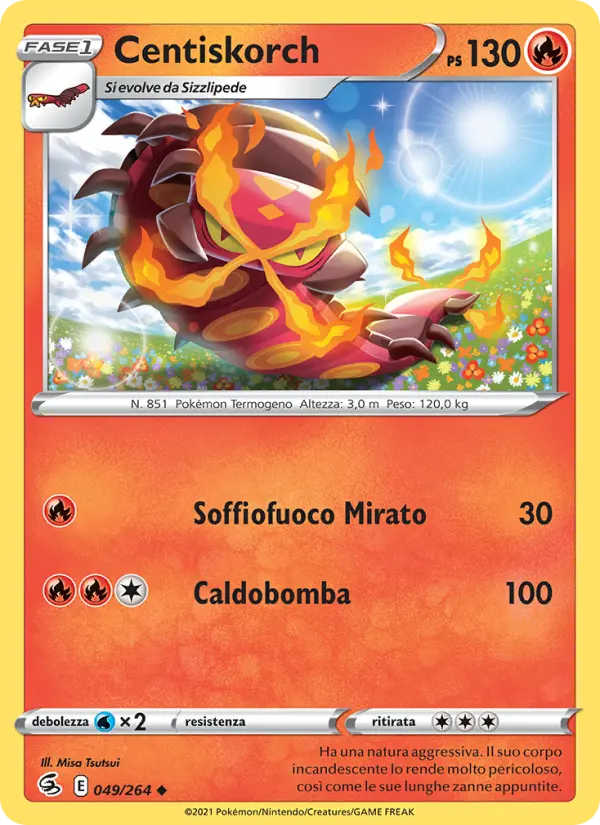 Centiskorch card image