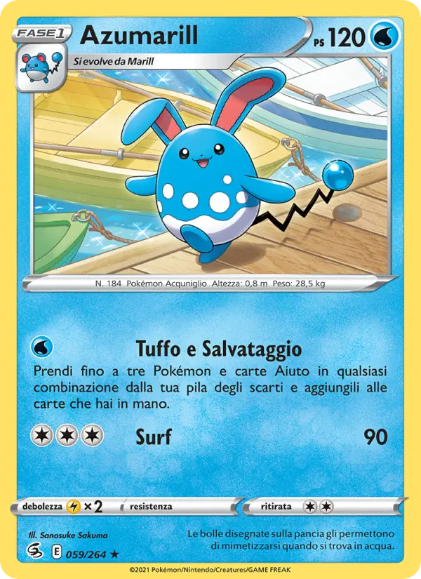 Azumarill card image