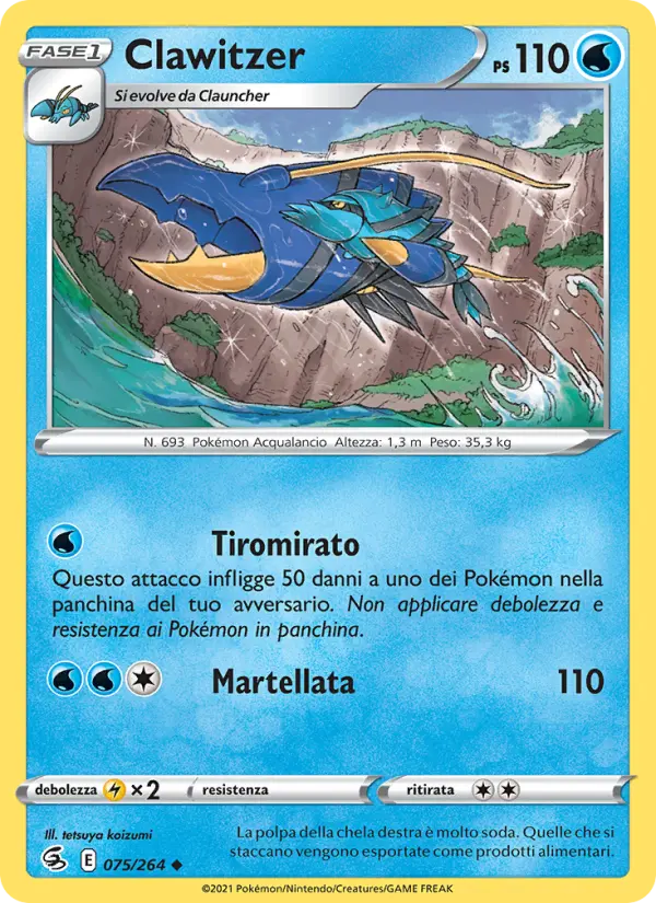 Clawitzer card image