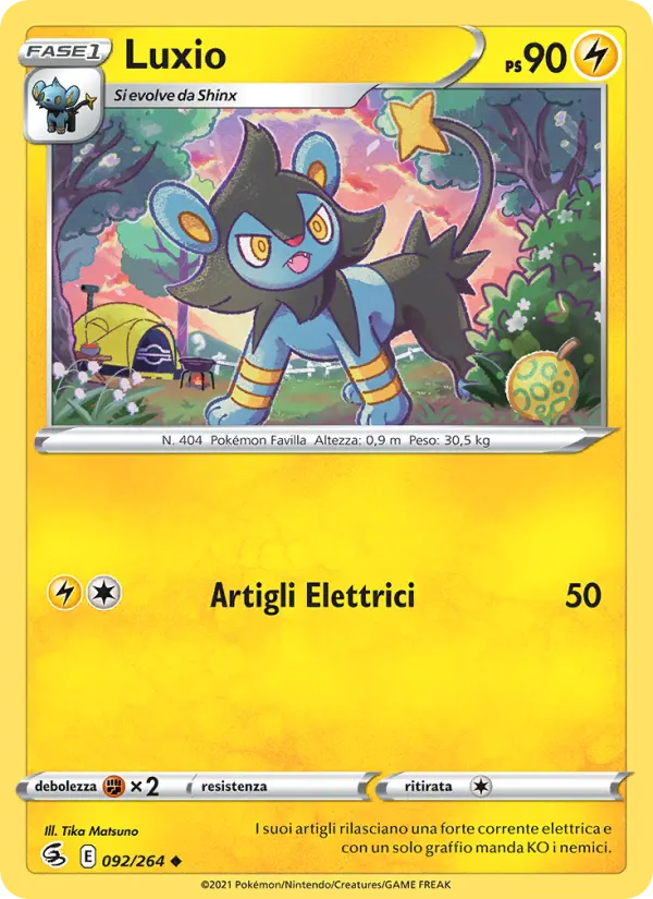 Luxio card image