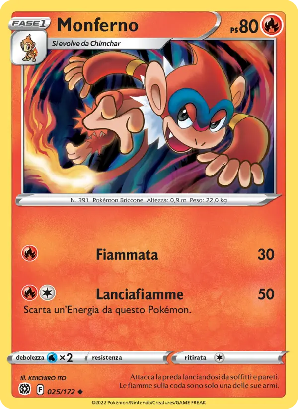 Monferno card image