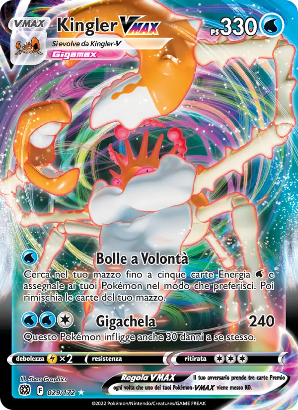 Kingler VMAX card image