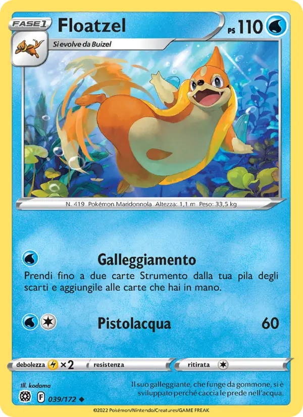 Floatzel card image