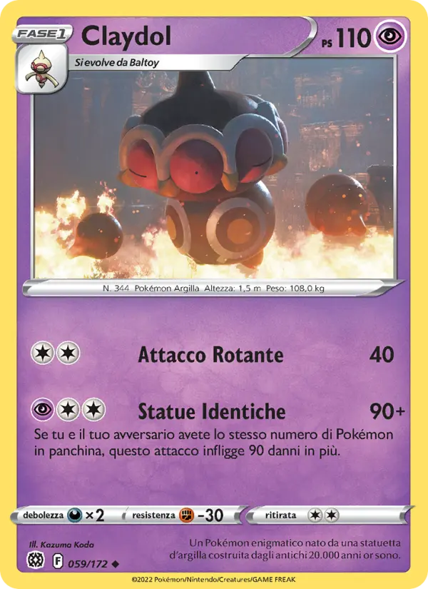 Claydol card image