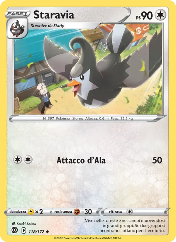 Staravia card image