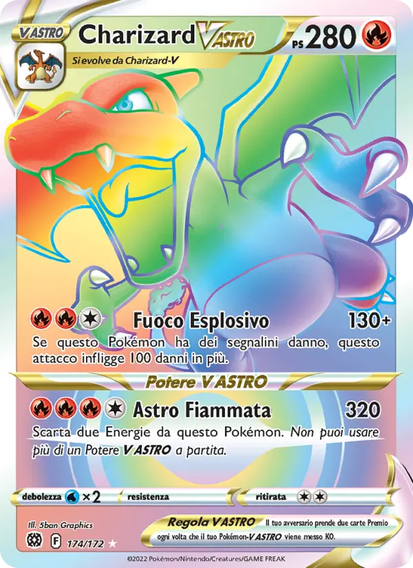 Charizard V ASTRO card image