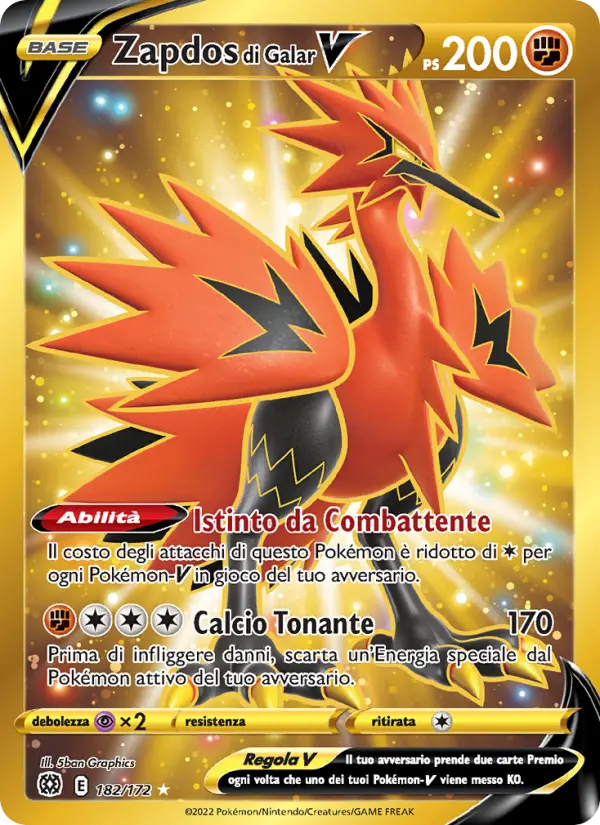 Zapdos di Galar V card image