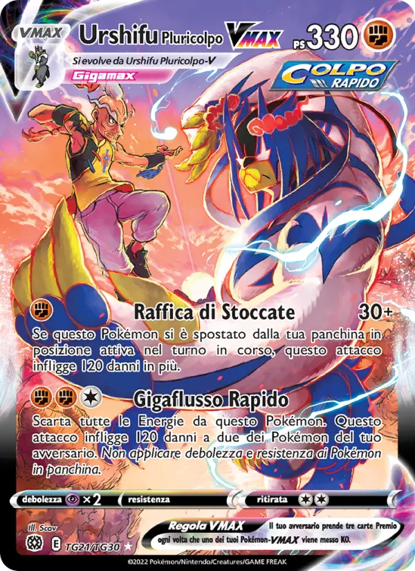 Urshifu Pluricolpo VMAX card image