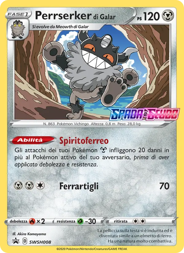 Perrserker di Galar card image