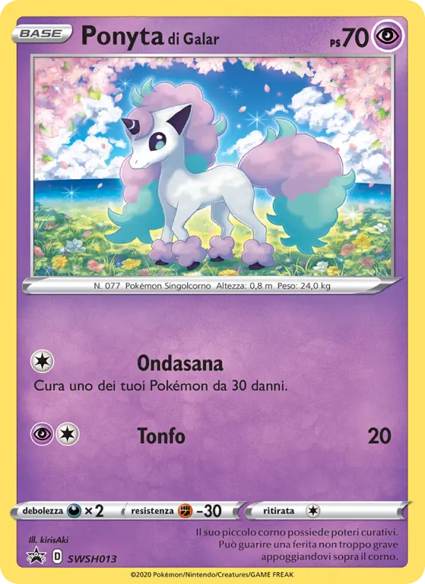 Ponyta di Galar card image