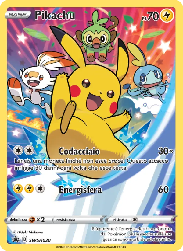 Pikachu card image