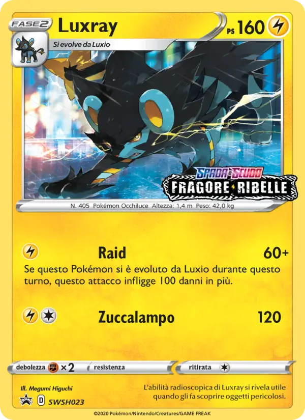 Luxray card image