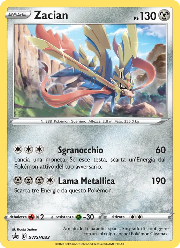 Zacian card image