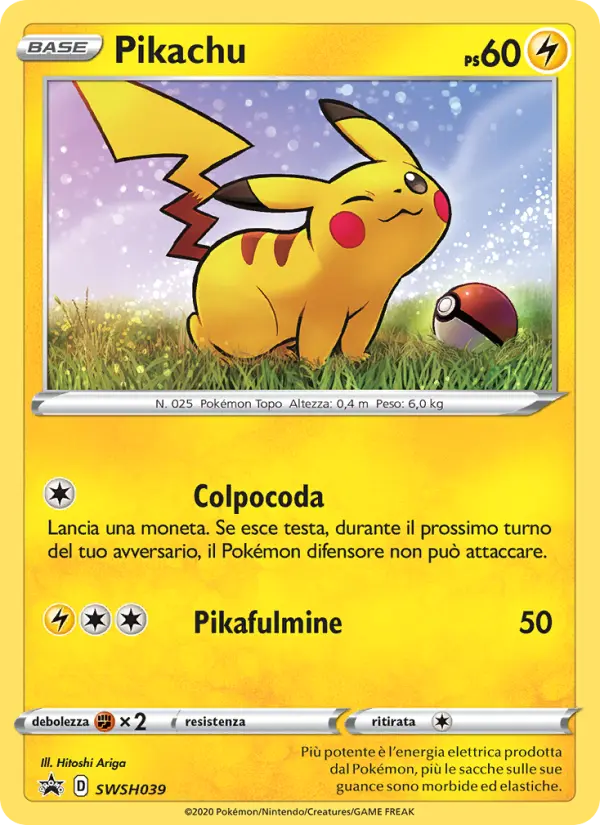 Pikachu card image