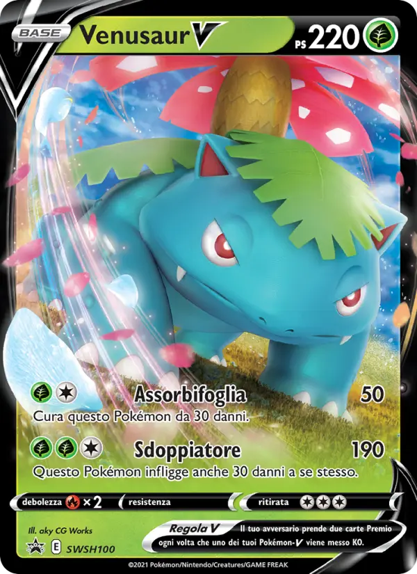 Venusaur V card image