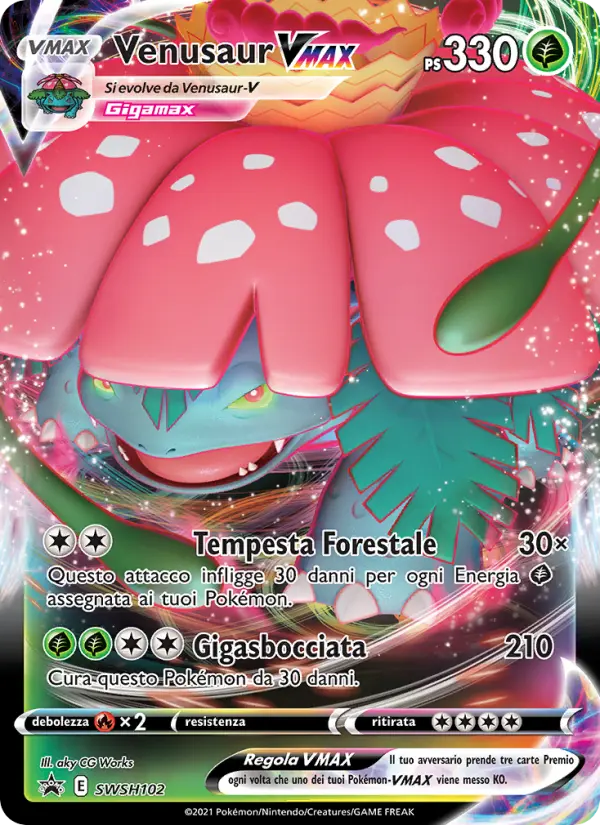 Venusaur VMAX card image
