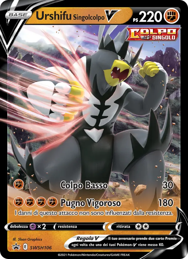 Urshifu Singolcolpo V card image