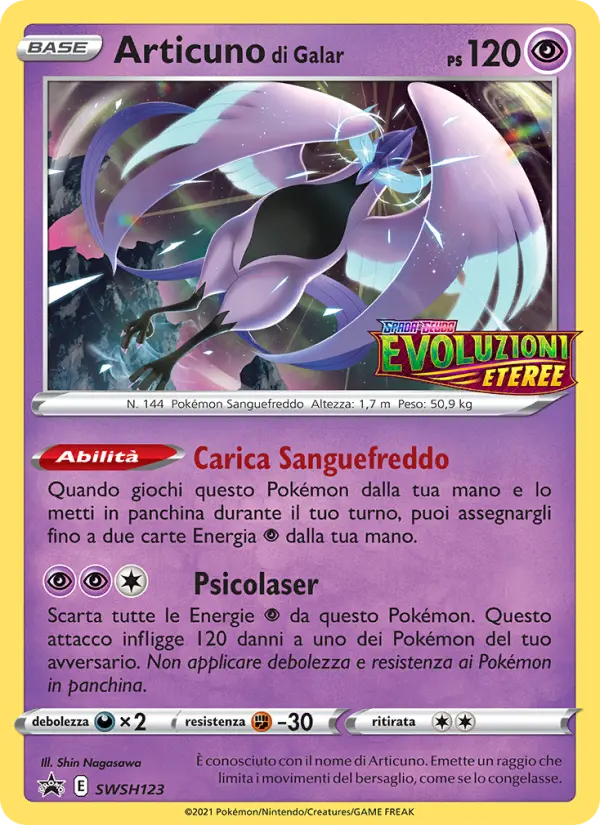 Articuno di Galar card image
