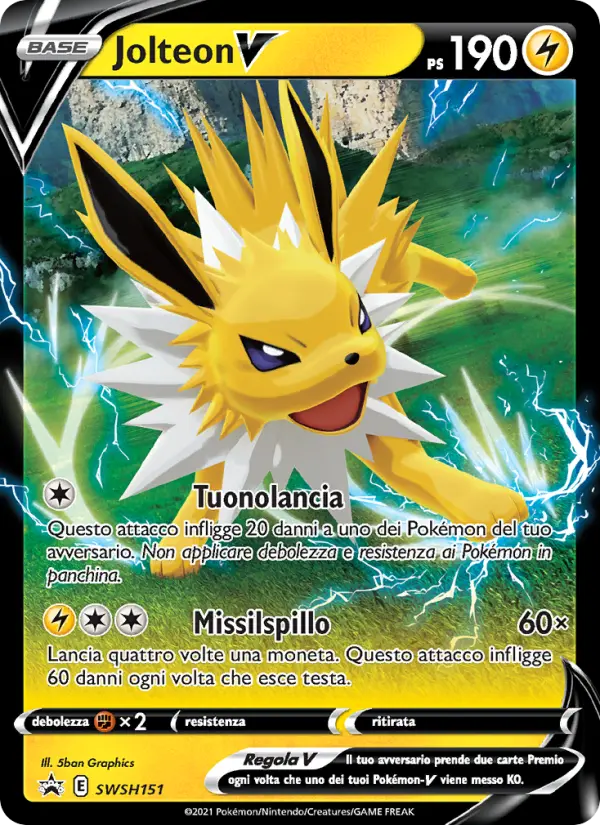 Jolteon V card image