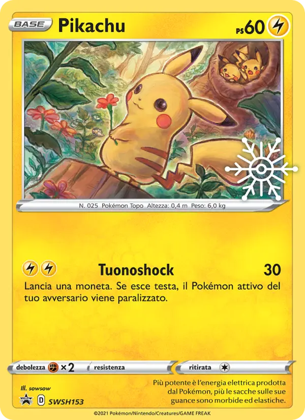 Pikachu card image