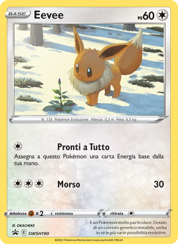 Eevee card image