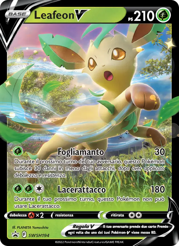 Leafeon V card image