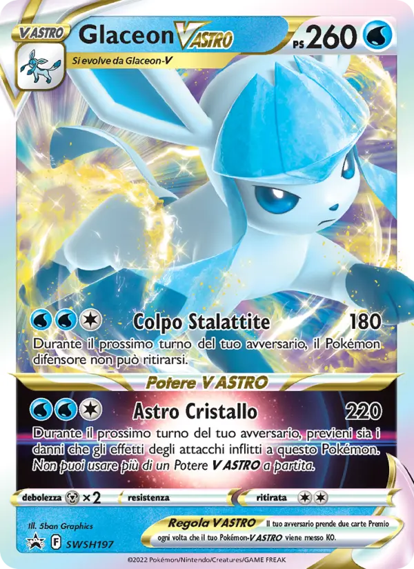 Glaceon V ASTRO card image